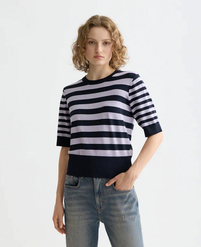 Crew Neck SS Pullover