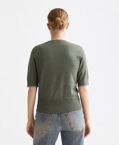 Crew Neck SS Pullover