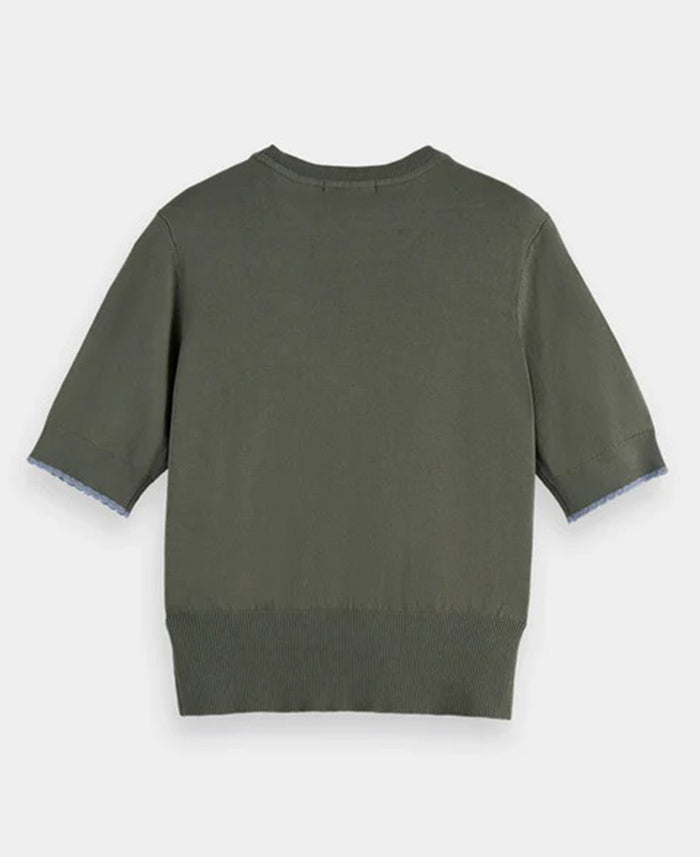 Crew Neck SS Pullover
