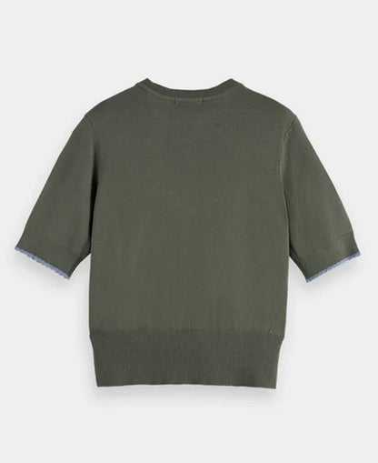 Crew Neck SS Pullover