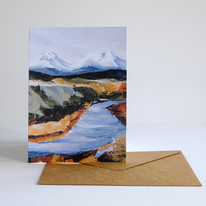 Deschutes River II Greeting Card