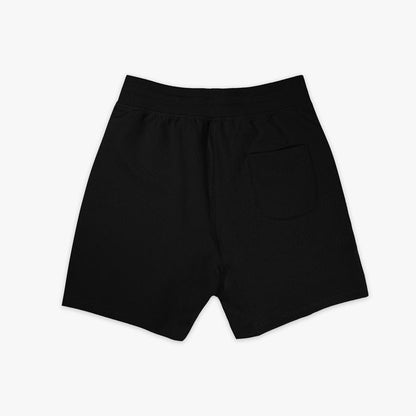 Youth Black Stretch Jacquard Shorts Baseball