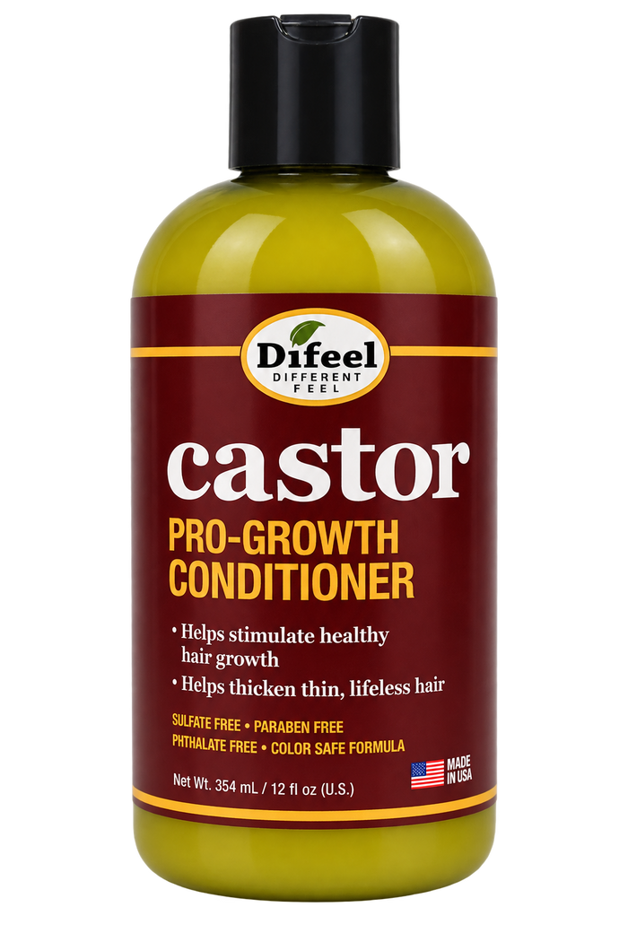 Difeel Castor Pro-Growth Conditioner – 12 oz (354 mL)