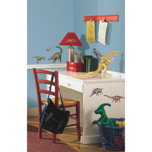 DINOSAURS Peel & Stick 16 Wall Stickers T-Rex Boys Room Decor Wall Decals - EonShoppee