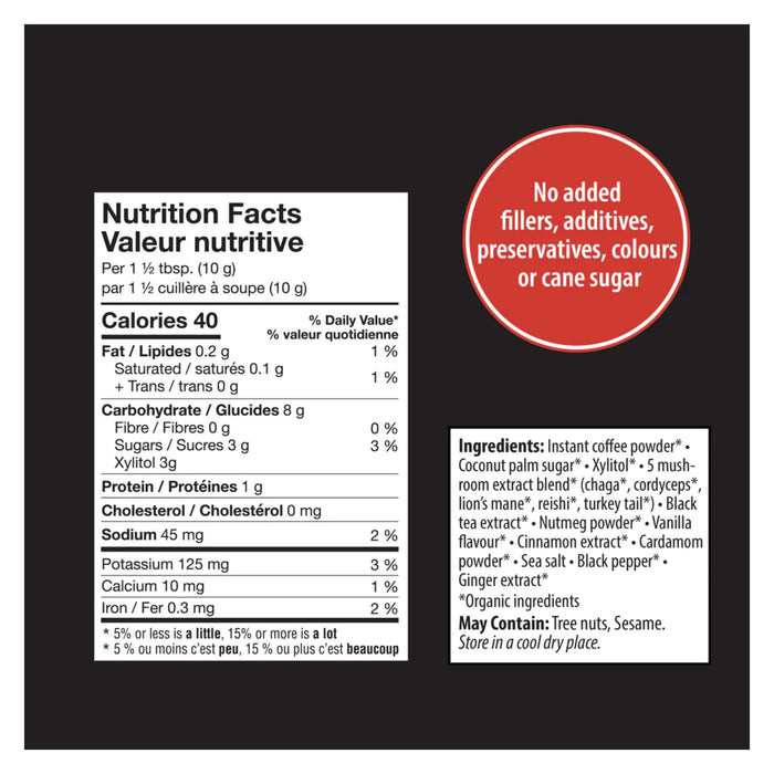Organic Traditions Dirty Chai Information