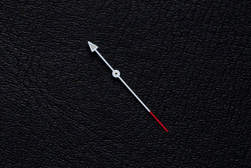 white second hand with red highlight. For seiko NH35 movement