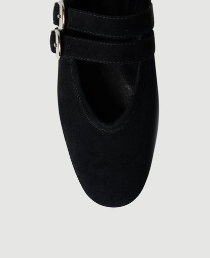 Double Buckle Ballet Flat