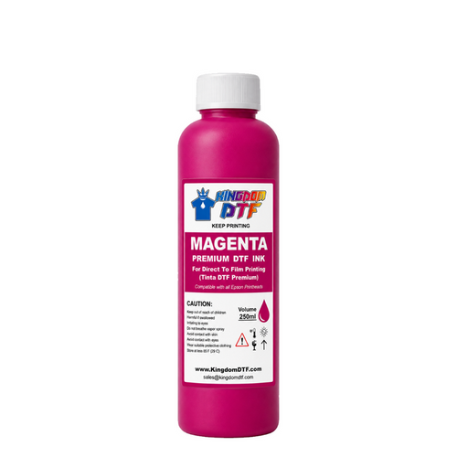 DTF Magenta Ink 8oz (250ml) - Premium High-Quality Ink for Direct-to-Film Printing