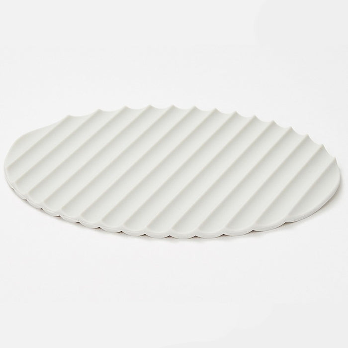 YOSHIKAWA EAトCO (Eatco) Nami Silicone Mat - White | Isetan KL Online Store