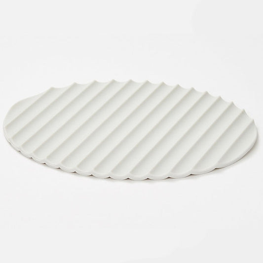 YOSHIKAWA EAトCO (Eatco) Nami Silicone Mat - White | Isetan KL Online Store