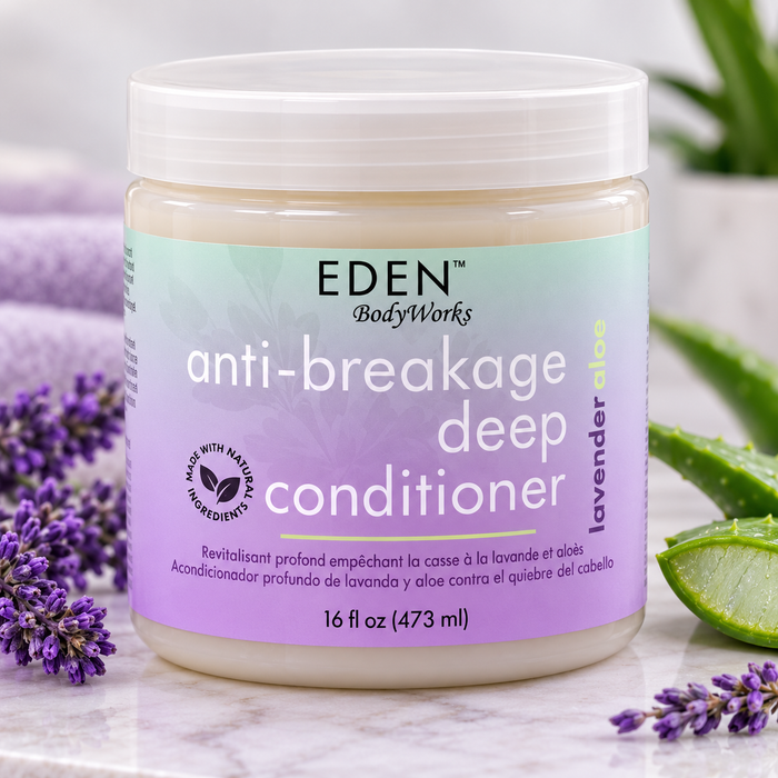 EDEN BodyWorks Lavender Aloe Anti-Breakage Deep Conditioner – 16 oz (473 mL)