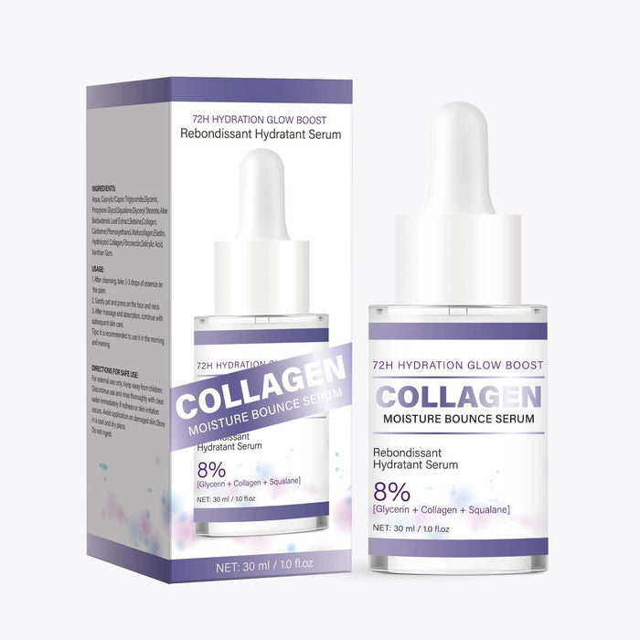 EELHOE 72H Hydration Glow Boost Collagen Moisturizing Serum 30ml – Deep Hydrating & Radiance Serum 30ml EELHOE COSMETICS
