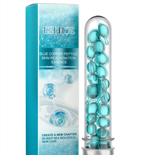EELHOE Blue Copper Peptide Skin Rejuvenation Serum (30PCS) – Repair, Firming & Anti-Aging Treatment EELHOE COSMETICS