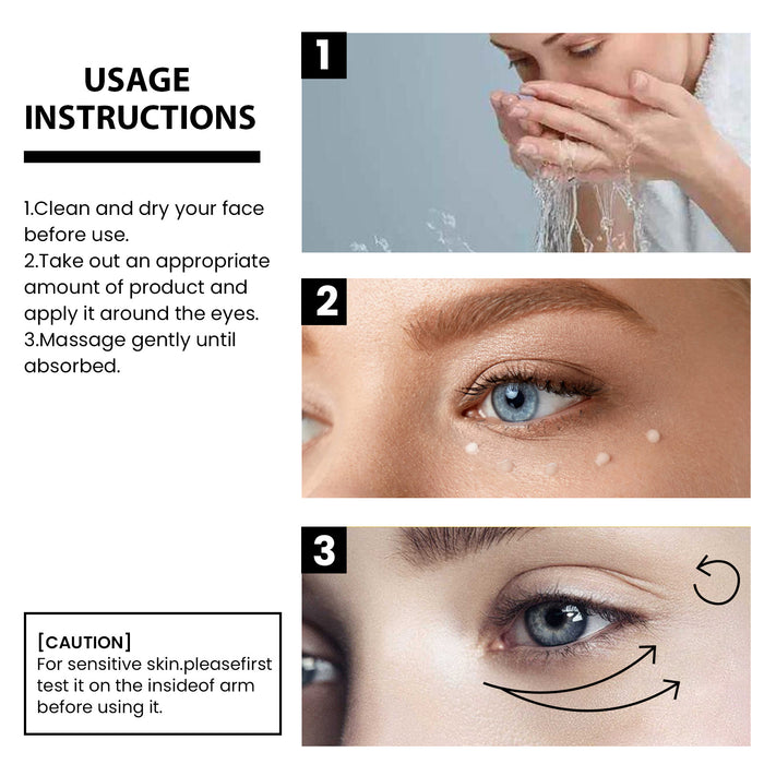 EELHOE Jasmine Eye Cream – Anti-Wrinkle Eye Care for Dark Spots & Hydration EELHOE COSMETICS
