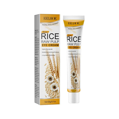 EELHOE Rice Puree Eye Cream 20g – Eye Cream for Dark Circles, Eye Bags & Wrinkles Picture Color EELHOE COSMETICS