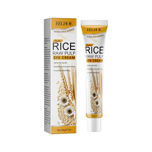 EELHOE Rice Puree Eye Cream 20g – Eye Cream for Dark Circles, Eye Bags & Wrinkles Picture Color EELHOE COSMETICS