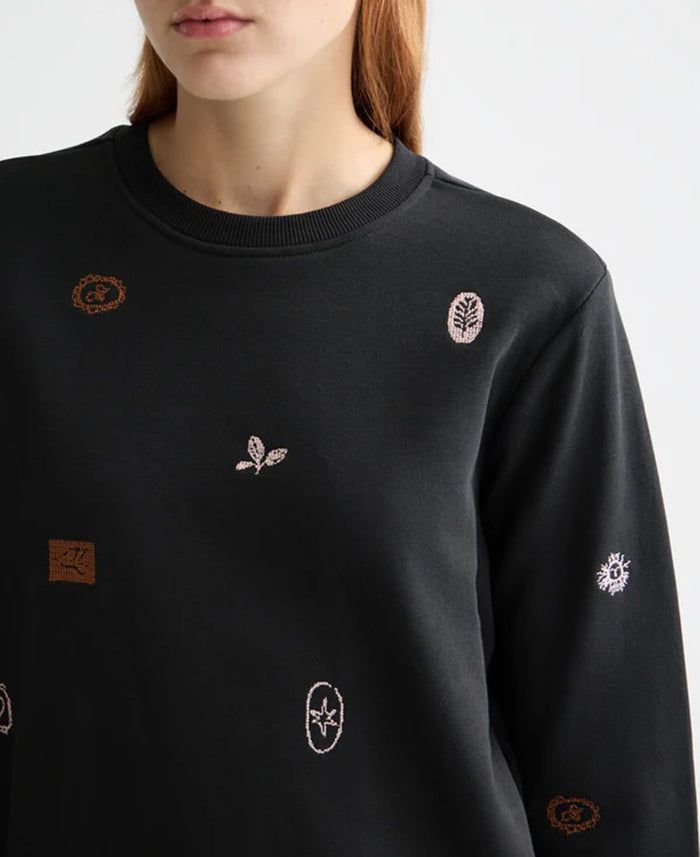 Embroidery Regular Fit Sweatshirt