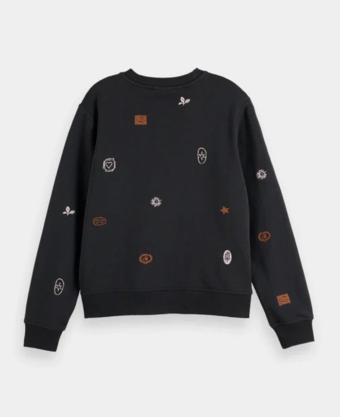 Embroidery Regular Fit Sweatshirt