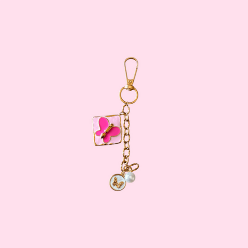 Essentials Butterfly Blush Key Chain - Essentials