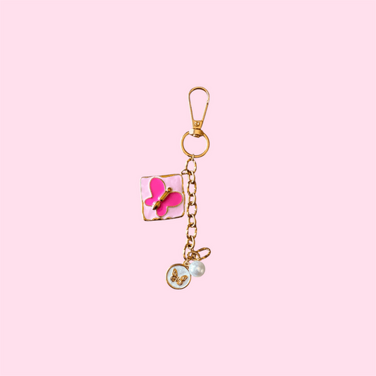 Essentials Butterfly Blush Key Chain - Essentials