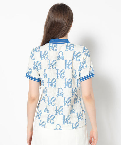 Ever Monogram Mock Neck Tee | WOMEN