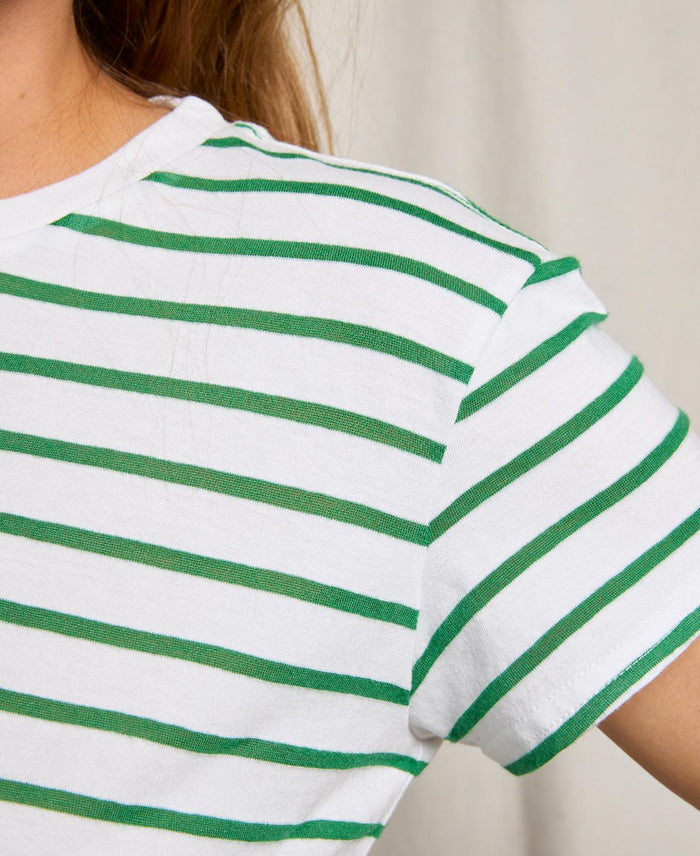 Everett Stripe Crew Tee