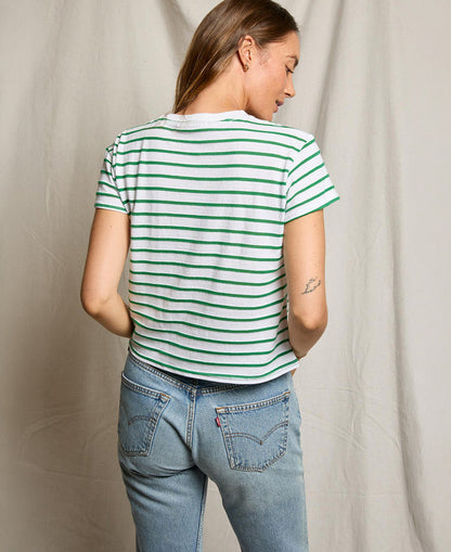 Everett Stripe Crew Tee