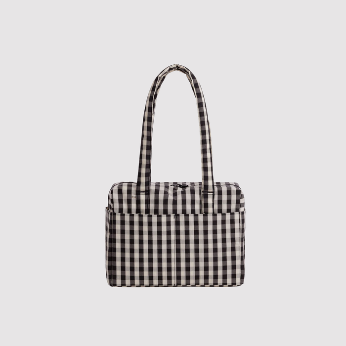 Black and Cream Gingham