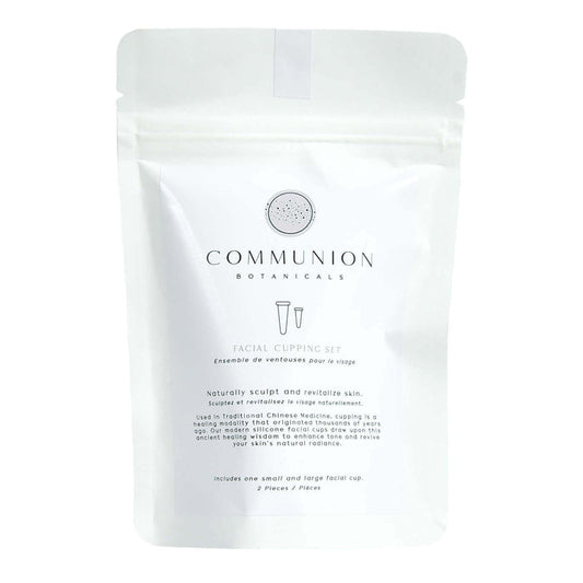 Communion Botanicals Facial Cupping Set (Silicone) 2 Pieces
