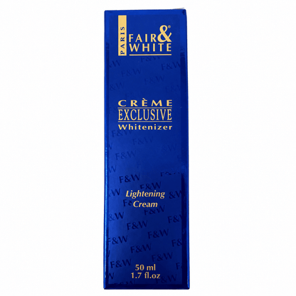 Fair and White Cream – Single Unit (Inventory Stock)