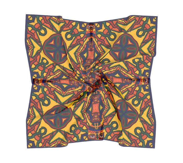 Familia Square Scarf - Yelena Noah Designs