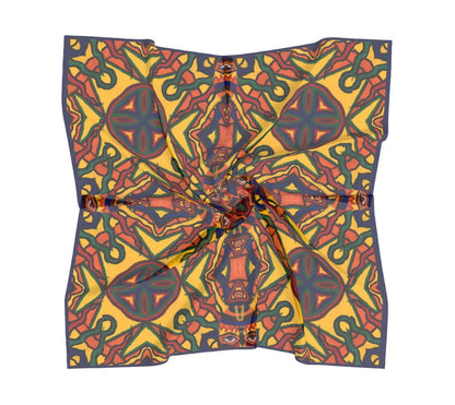 Familia Square Scarf - Yelena Noah Designs