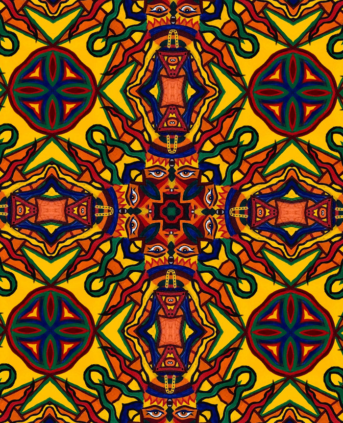 Familia Square Scarf - Yelena Noah Designs