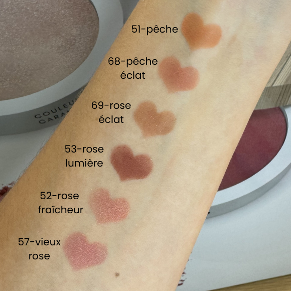 swatch blush