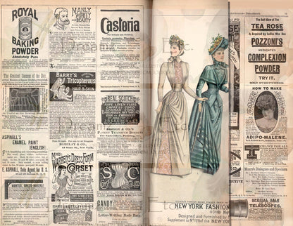 Fashion Bazaar -  Advertisements Paper Pack - Digital