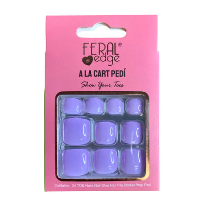 Feral Edge Ala Cart Pedi Toe Nails 24Toe Nails - ikatehouse