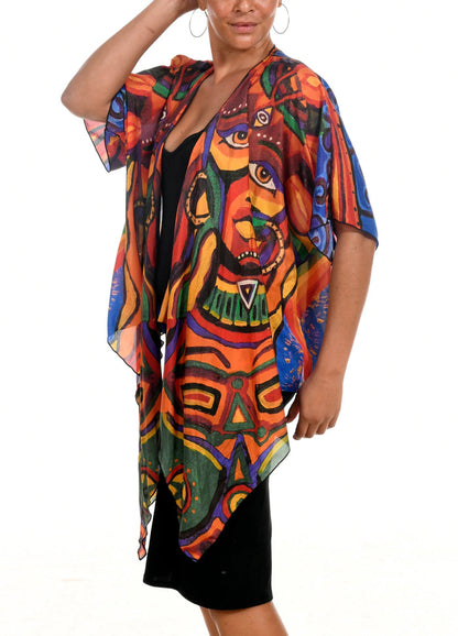 Fire Deity Kimono - Yelena Noah Designs