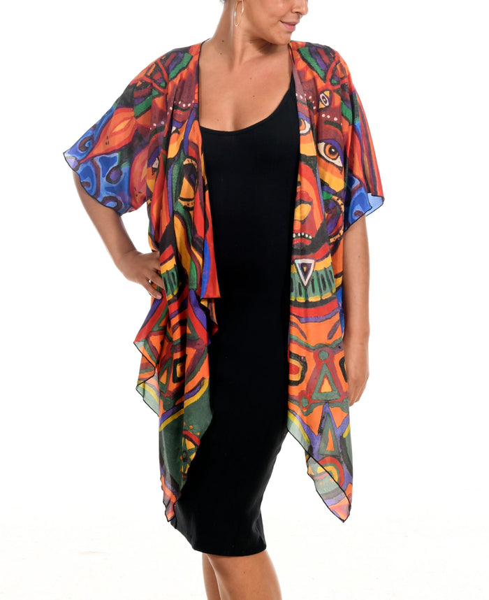 Fire Deity Kimono - Yelena Noah Designs