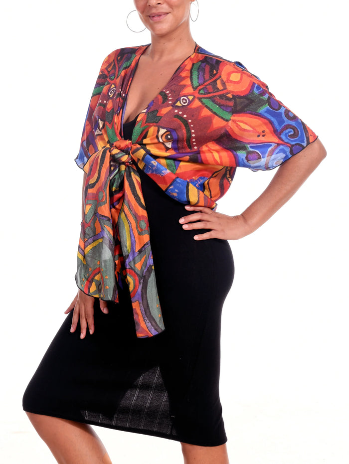 Fire Deity Kimono - Yelena Noah Designs