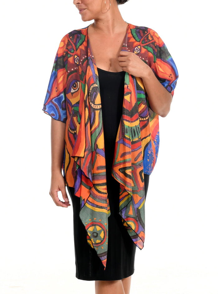 Fire Deity Kimono - Yelena Noah Designs