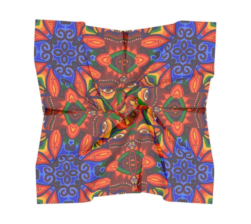 Fire Deity Mandala Scarf - Yelena Noah Designs