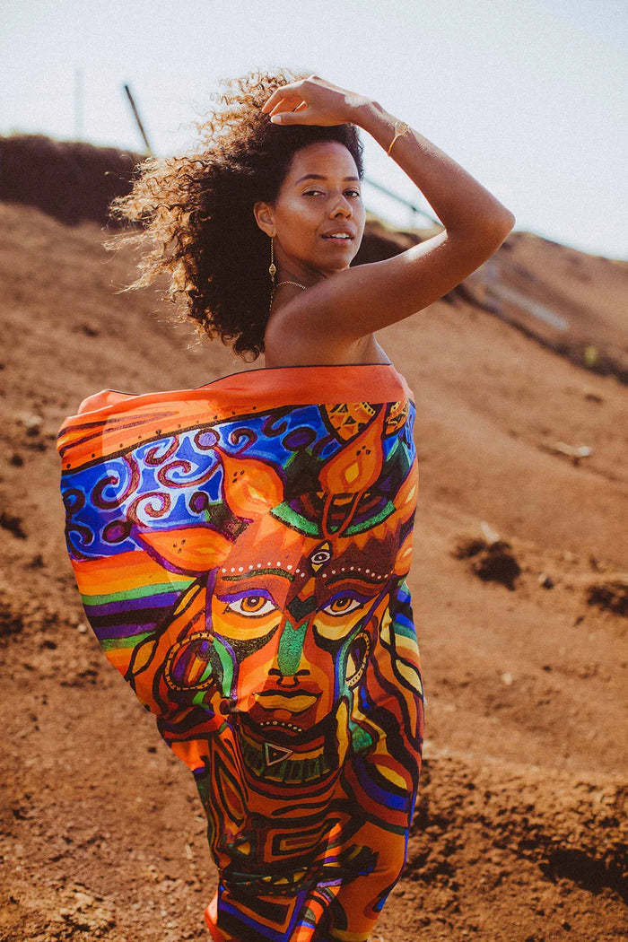 Fire Deity Scarf - Yelena Noah Designs