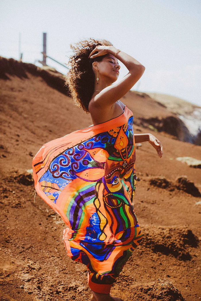 Fire Deity Scarf - Yelena Noah Designs