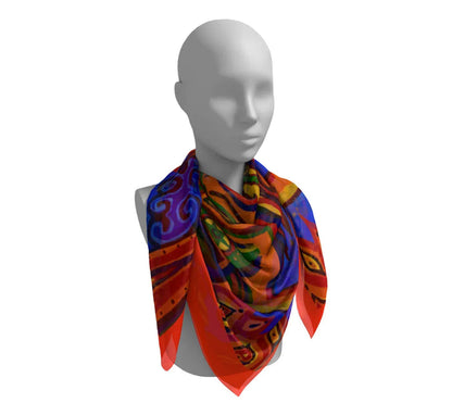 Fire Deity Scarf - Yelena Noah Designs