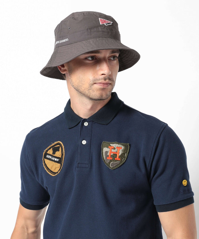 Flag Emblem Bucket Hat | MEN and WOMEN
