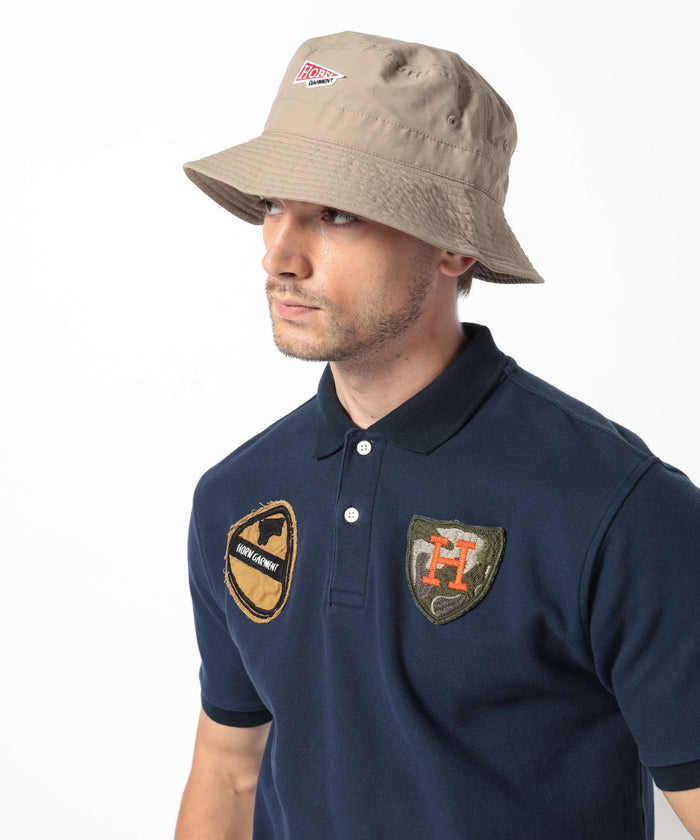 Flag Emblem Bucket Hat | MEN and WOMEN