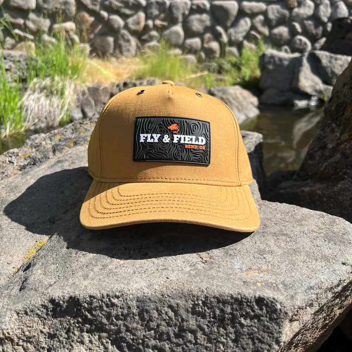 Fly and Field Topographic Rubber Patch Hat - Bend