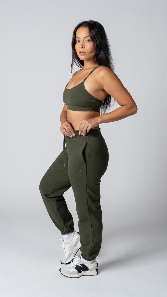 Foundation Jogger Sweatpant in Olive - view 2