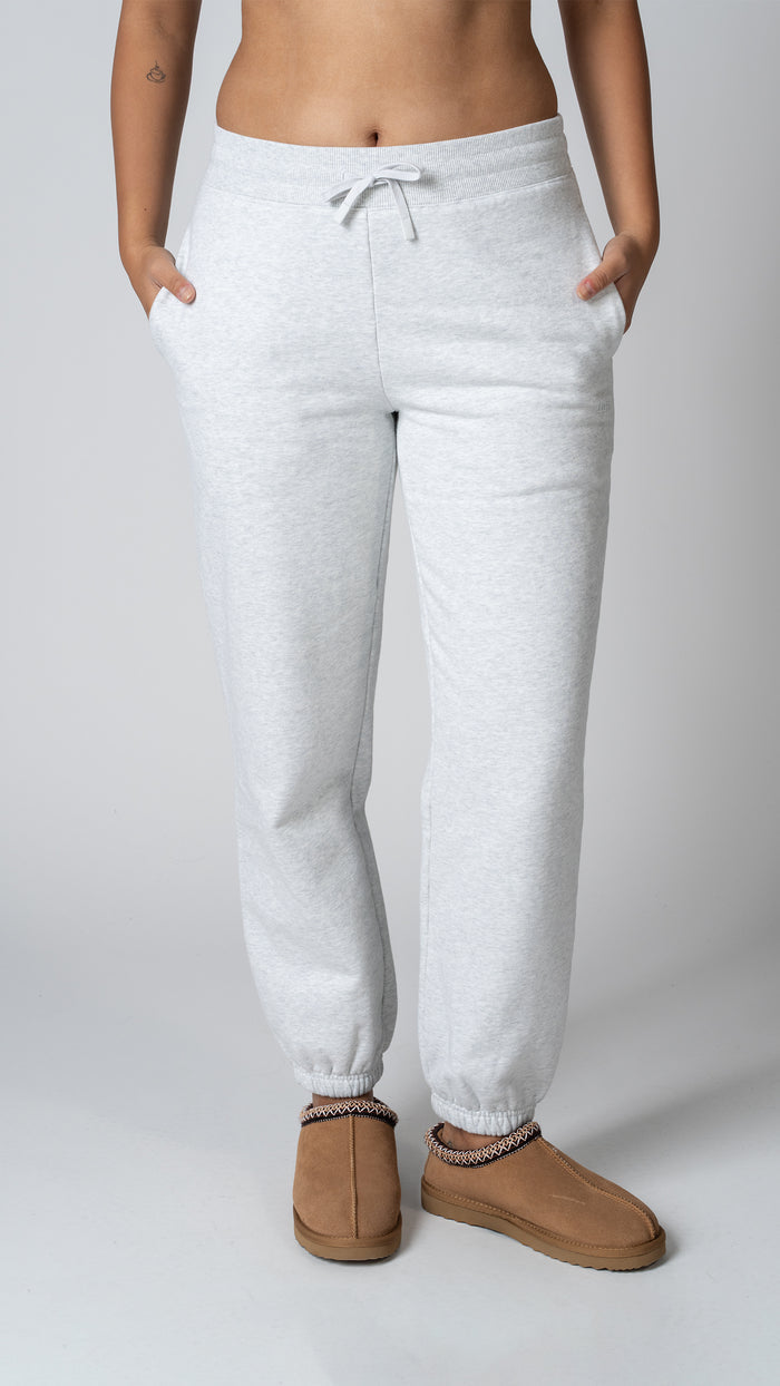 Foundation Jogger Sweatpant in Heather Fog Grey - view 2