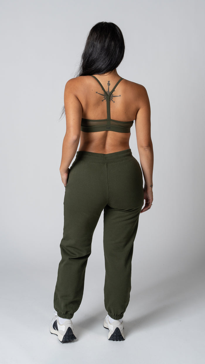 Foundation Jogger Sweatpant in Olive - view 3